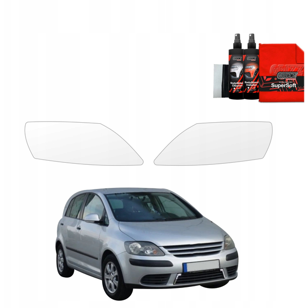 GrizzGlass Folia ochronna na lampy GrizzGlass BodyShield do Volkswagen Golf Plus Hatchback 5D (2004-2008) [2w1]