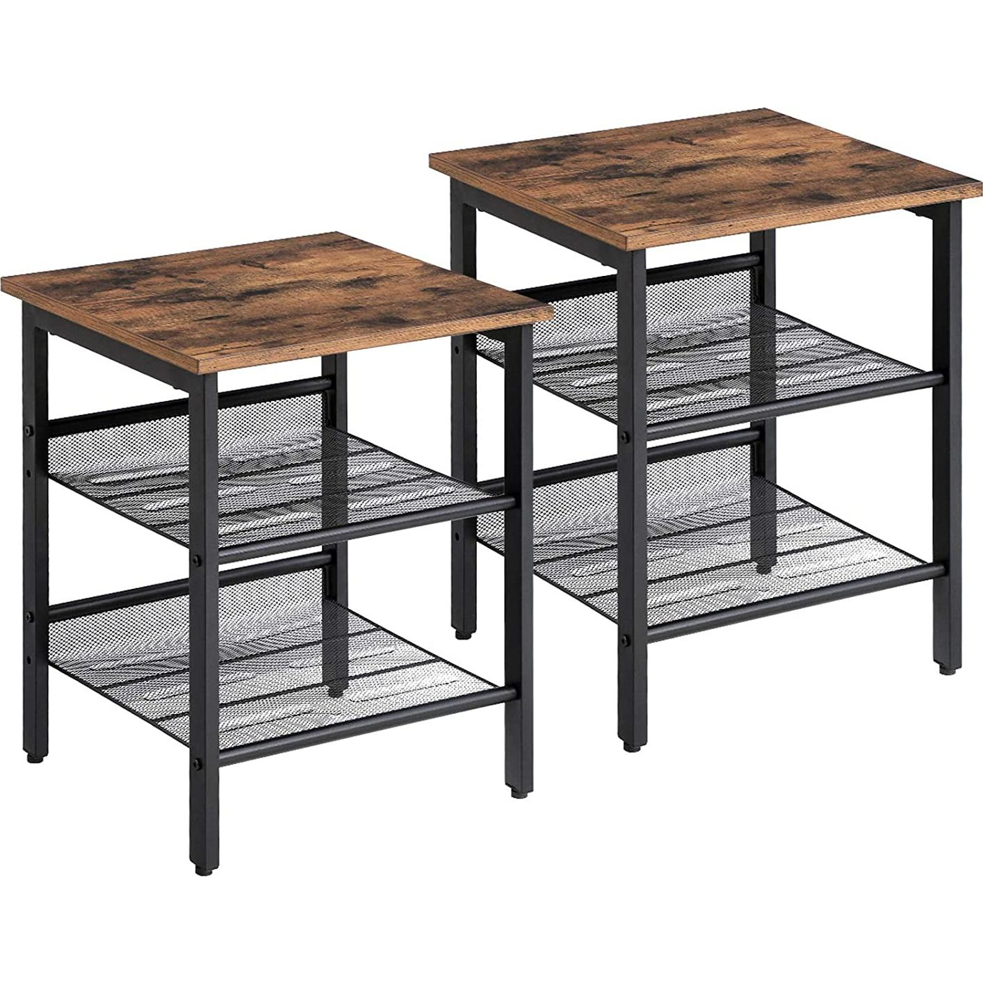 Roustic Kisasztal - Fekete (model_2132_1)