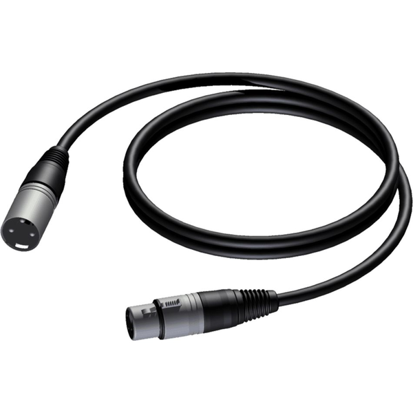 Procab CAB901 Audio Kábel - 1,5 m, XLR Fekete