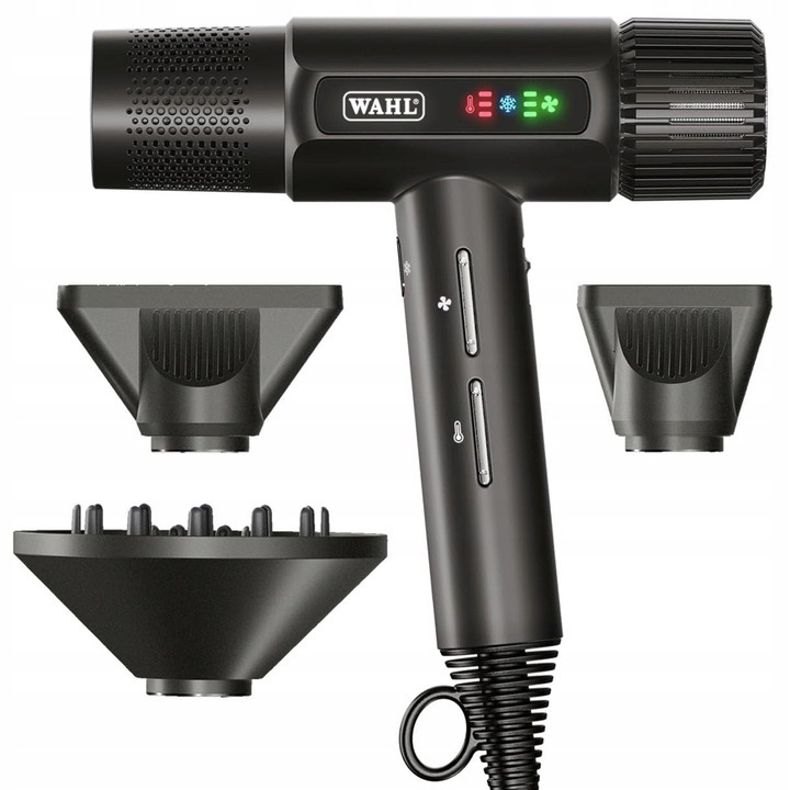 Wahl T-Dryer Vanquish ION technológiás Hajszárító 1600 Watt - Fekete (4321-0470)