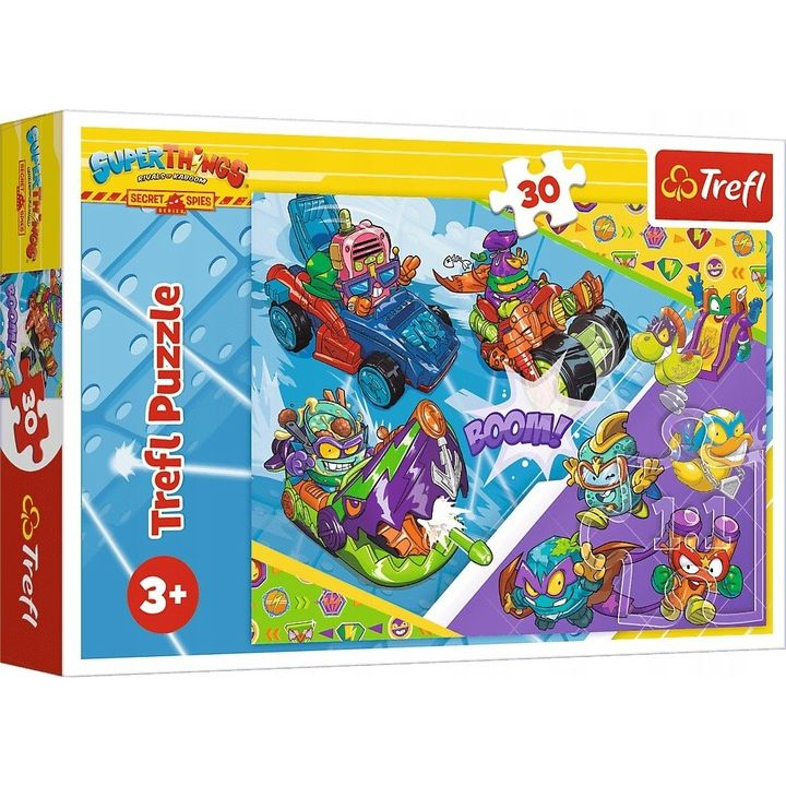 PUZZLE TREFL 30 ECHIPA SUPER THINGS