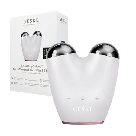 Geske Smart App Guide Face Lifter Antienvejecimiento 6 En 1 Blanco