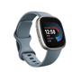 Часовник Smartwatch Fitbit Versa 4 Waterfall Blue/Platinum Aluminium