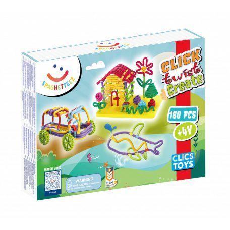 Clics Spaghetteez 160 db-os készségfejlesztő (20006-182) (c20006-182)
