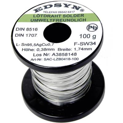Cín pájecí bezolovnatý Edsyn SAC-LZB 100g