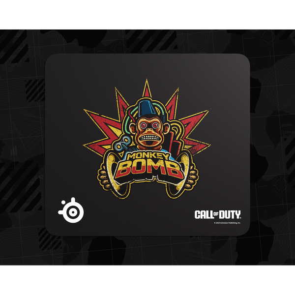 Steelseries QcK L x Call of Duty®: Monkey Bomb Edition Gaming Egérpad 450x 400mm - Fekete/mintás