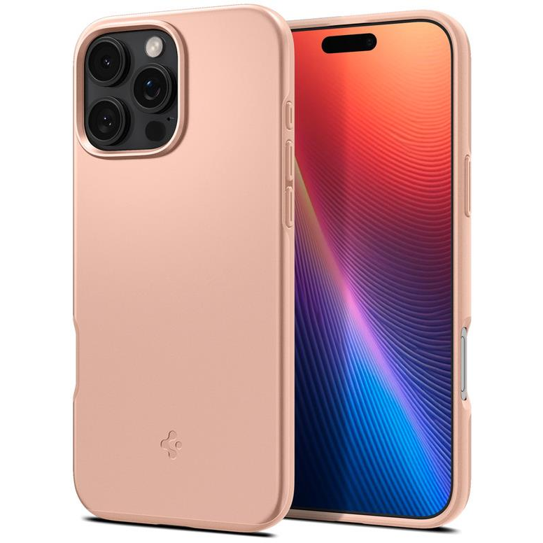 Spigen Thin Fit MagSafe Rose Titanium iPhone 16 Pro Max tok (ACS08686)
