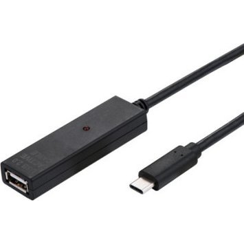 Aktivní prodlužovací USB 2.0 kabel USB C (M) - USB A (F), 10 m (12.99.1112)