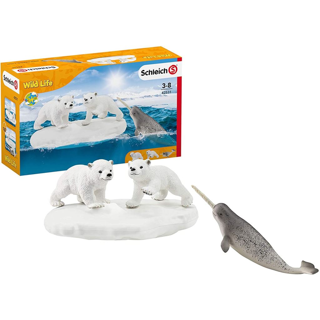 Schleich jegesmedve bocsok (42531) (sch42531)