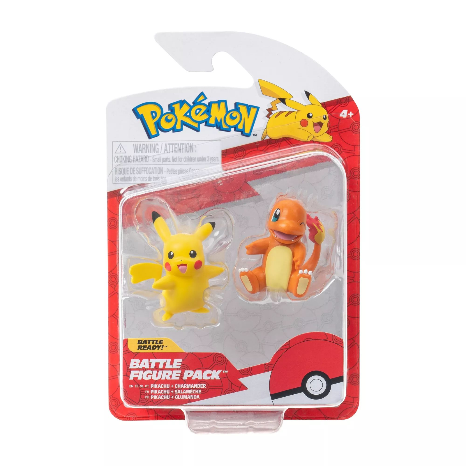 Pokémon 2 db-os gyűjthető figura csomag - Charmander és Pikachu