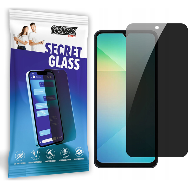  GrizzGlass Szkło prywatyzujące GrizzGlass SecretGlass do Samsung Galaxy A06