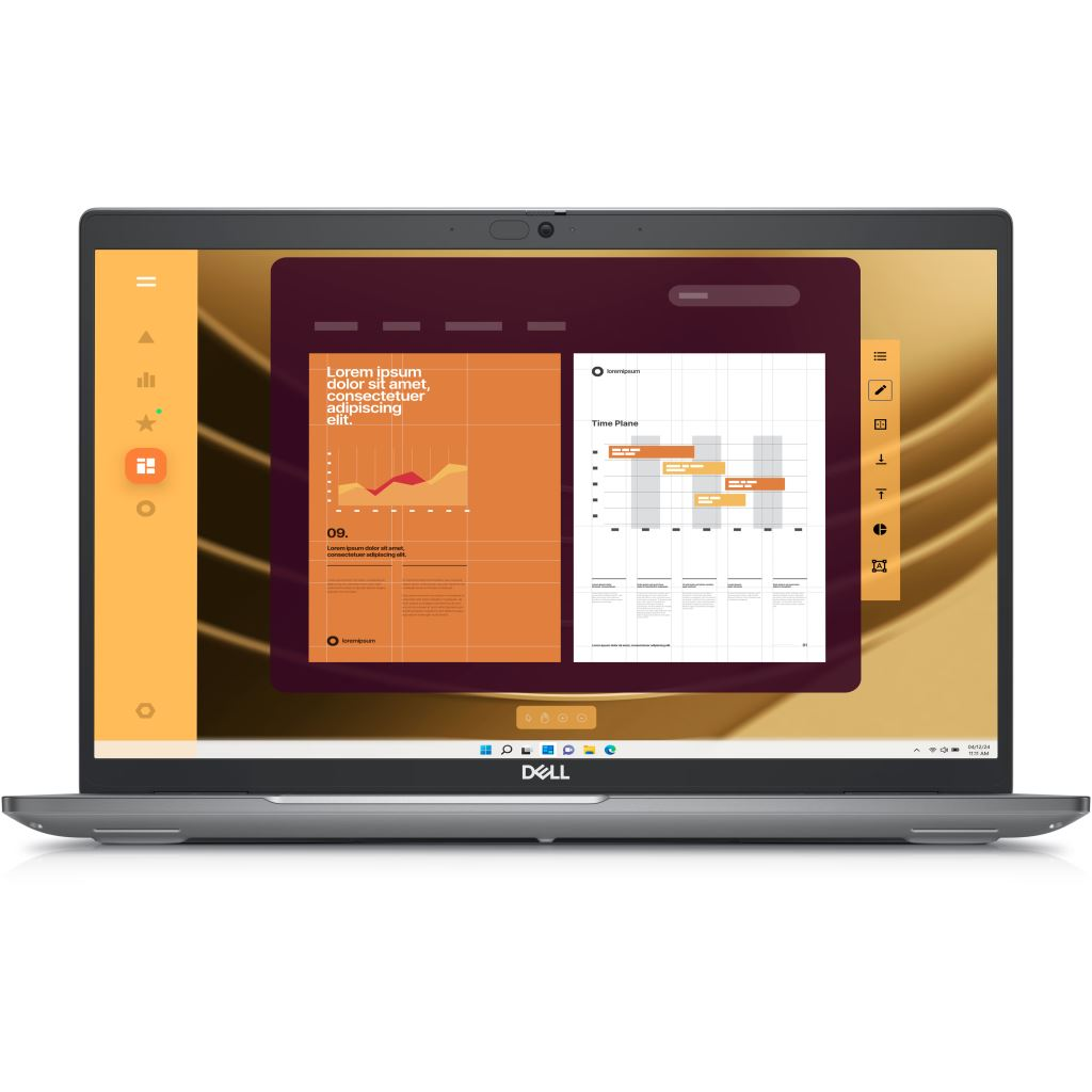 DELL Latitude 5550 Laptop Core U7 155U 16GB 512GB SSD Win 11 Pro szürke (L5550-66) (L5550-66)