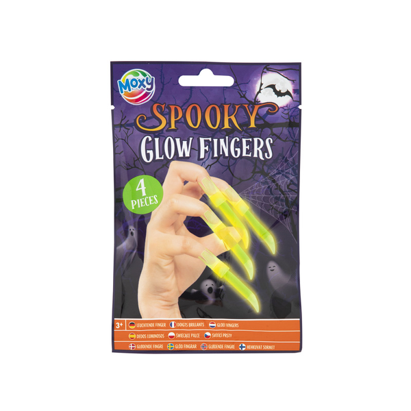 Halloween világító ujjak