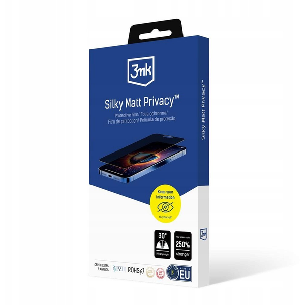 Ochranná fólia na Realme GT7 Pro - 3mk Silky Matt Privacy