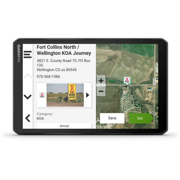 Garmin Camper 895 8" GPS navigáció (Teljes EU + Dél Afrika Térkép)
