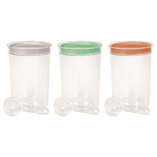 Curver Mix Set Műanyag Élelmiszertároló Doboz Szett Mérőkanállal - 1,7 L (249412)