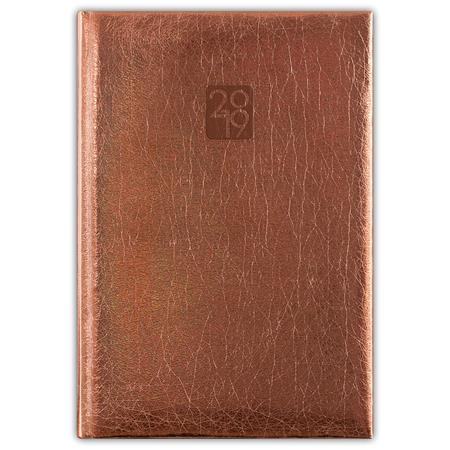 Dayliner Mirror A5 Tervező naptár: heti beosztás - Bronz (DL9AG-MRFA5HE-BR)