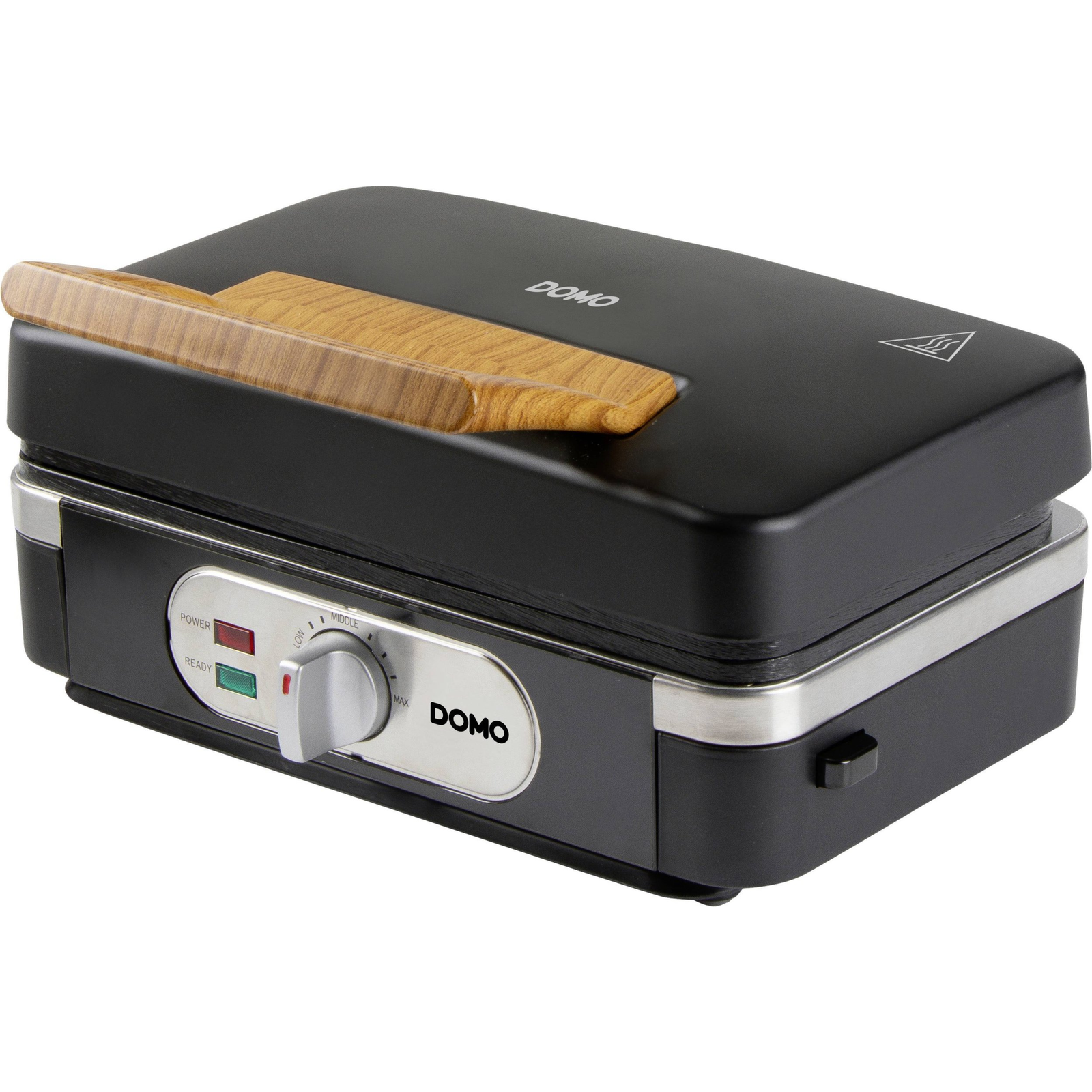 DOMO SANDWICH-WAFFEL-GRILL 3-IN-1 INKY BLACK Szendvics készítő Fekete (do9278c)