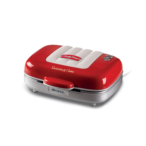 Ariete 00C197200AR0 aparate de facut sandwich-uri 700 W Roşu, Alb