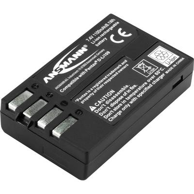 D-LI109 Panasonic kamera akku 7,4V 1100 mAh, Ansmann (1400-0020)
