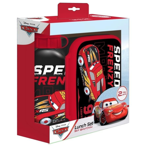 Lunchbox butelka 500ml + pudełko 800ml Cars
