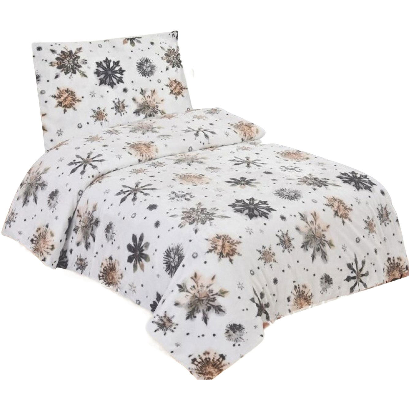 Jahu mikroflanel Nord flake 140 × 200, 70 × 90 cm (8595248439641)