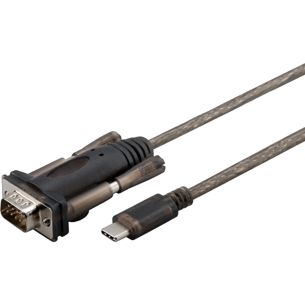 Microconnect USB3.1CRS232 cavo seriale Nero 1,5 m USB tipo-C