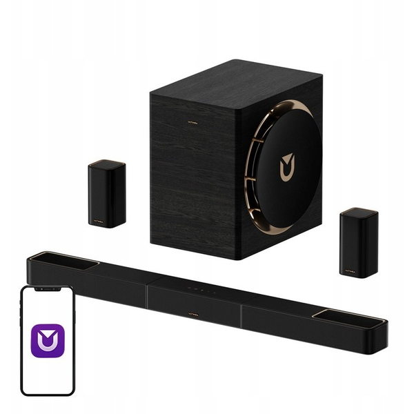 Ultimea Skywave X70 soundbar 7.1.4 Dolby Atmos házimozi rendszer U442A