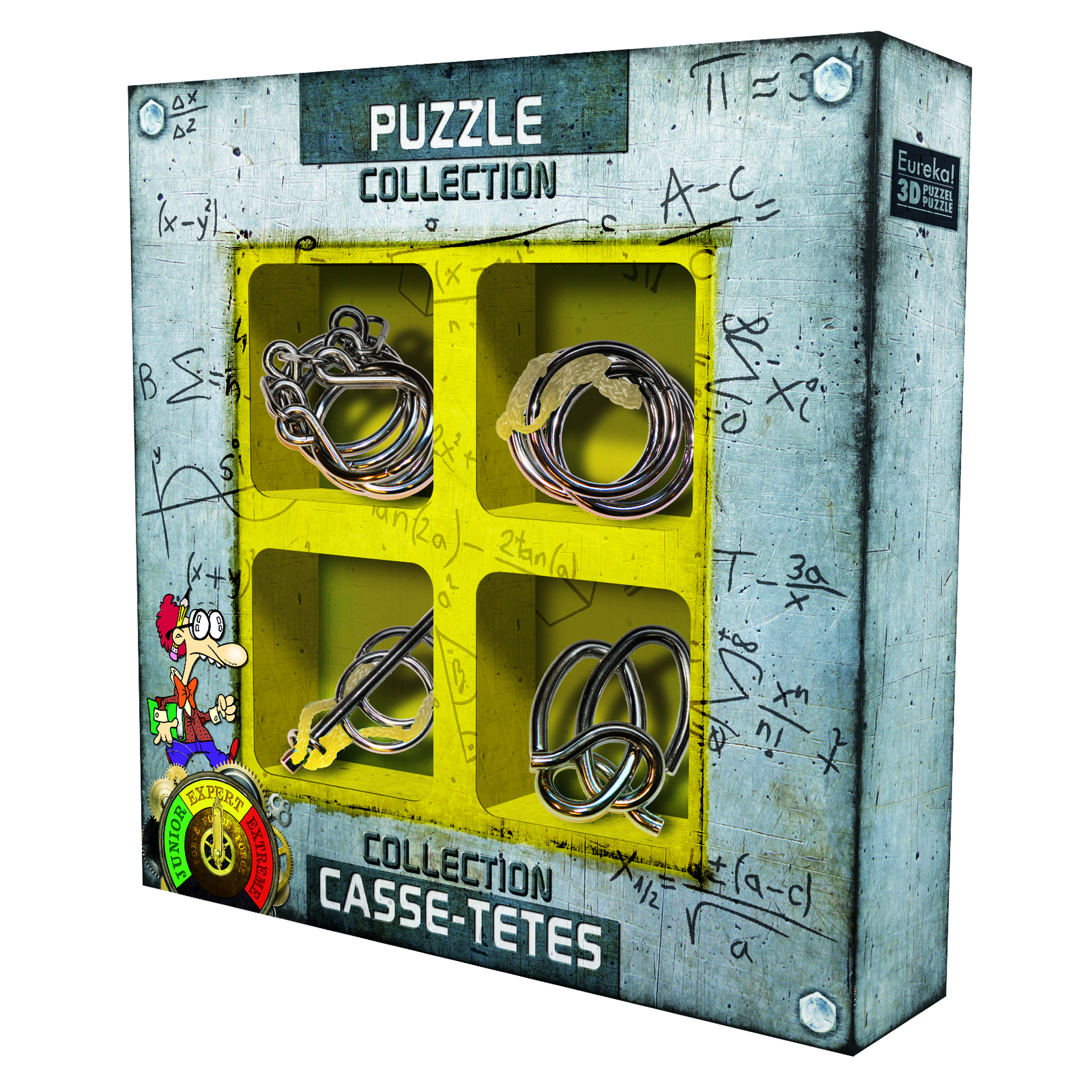 Eureka Puzzles collection EXPERT Fém ördöglakat (EUR34514)