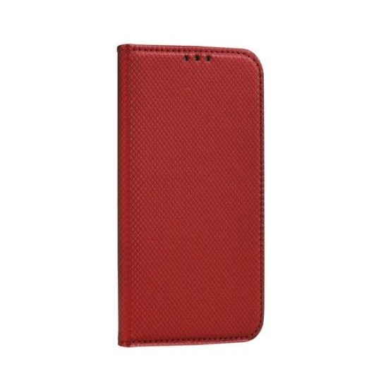 Magnet Apple iPhone 12 Pro Max mágneses flip tok piros (51070) (Magnet51070)