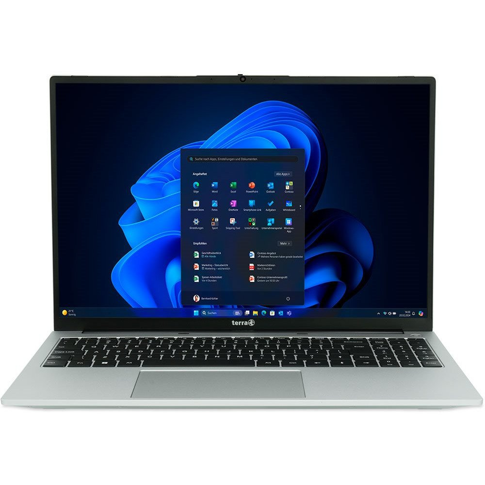 TERRA US1220831 hordozható számítógép Intel® Core i5 i5-1334U Laptop 40,6 cm (16