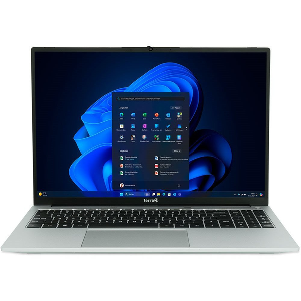 TERRA US1220831 hordozható számítógép Intel® Core™ i5 i5-1334U Laptop 40,6 cm (16") WUXGA 16 GB DDR4-SDRAM 512 GB SSD Wi-Fi 6 (802.11ax) Windows 11 Pro Amerikai angol Antracit