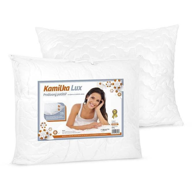 Bellatex Kamilka LUX with stitching - 40 × 60 cm, 350g - white (1302)