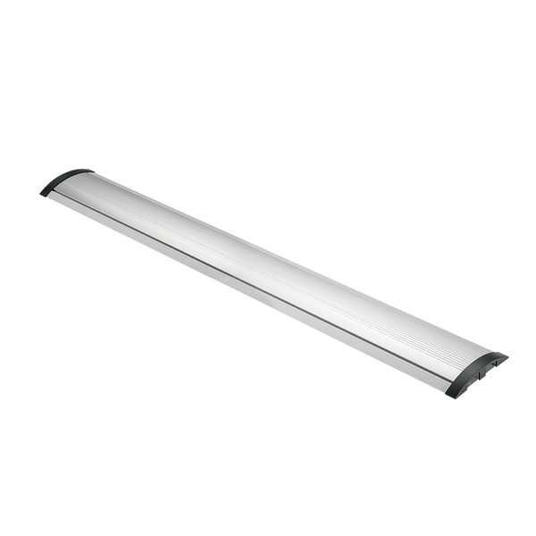 Logilink Padlókábel-takaró, Alu és ABS, 754x139x22mm, vágható, ezüst