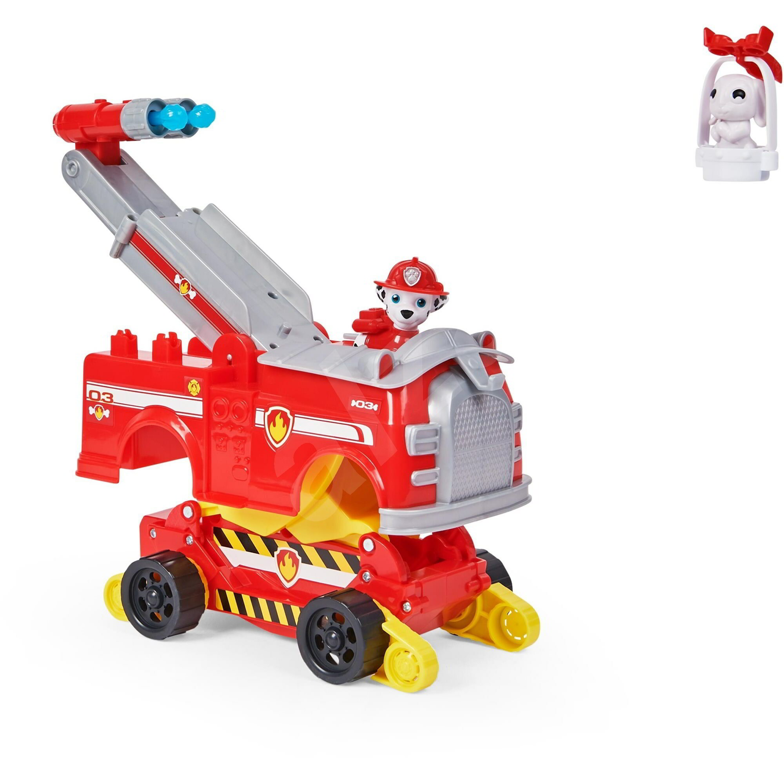 Spin Master Mancs Őrjárat Marshall tűzoltó autója - Piros (6063638)