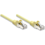 Intellinet Cat5e, SFTP, 0.25m hálózati kábel Sárga 0,25 M SF/UTP (S-FTP)