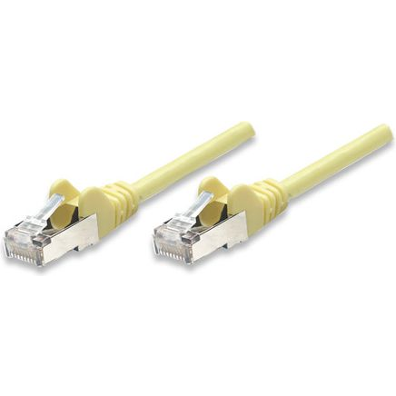 Intellinet Cat5e, SFTP, 0.25m hálózati kábel Sárga 0,25 M SF/UTP (S-FTP)