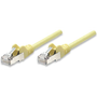 Intellinet Cat5e, SFTP, 0.25m hálózati kábel Sárga 0,25 M SF/UTP (S-FTP)