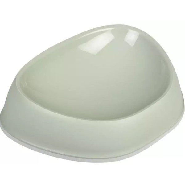 Duvo+ Plastikowa miska dla psa biała 350ml 20cm