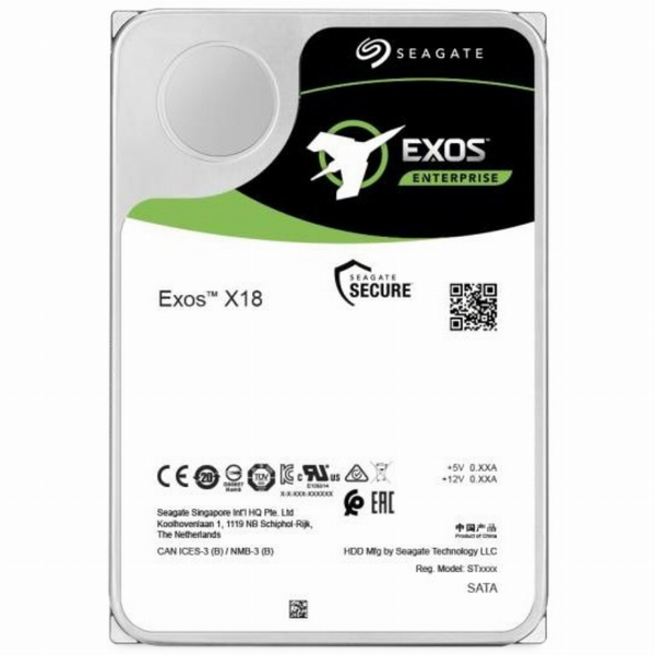 Seagate Exos X18 3.5" 16 TB SAS