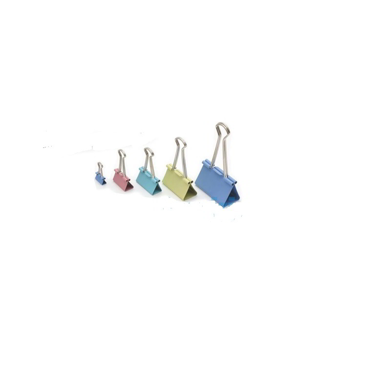 Sakota 19mm színes iratcsipesz 12db/csomag (HJV0717)