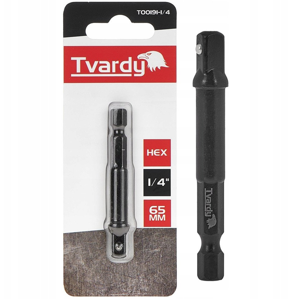 Adapter udarowy HEX 1/4" 65mm (10/50/400)