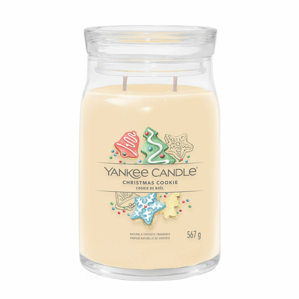 Yankee Candle Signature Christmas Cookie Karácsonyi Illatgyertya 567g (1629976E)