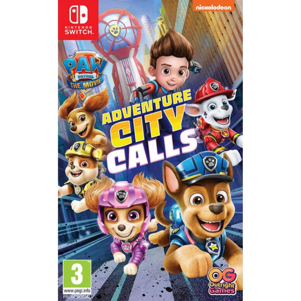Paw Patrol The Movie: Adventure City Calls (Nintendo Switch - Dobozos játék)