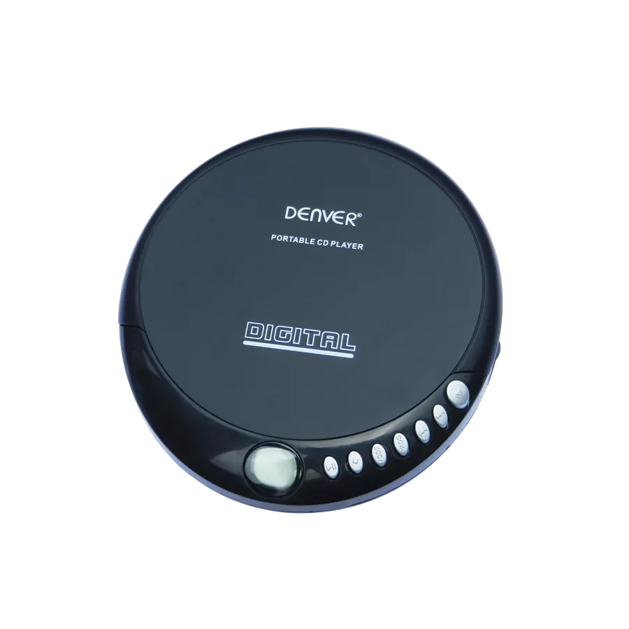 Denver DM-24 Discman Hordozható CD lejátszó - Fekete (DM-24)