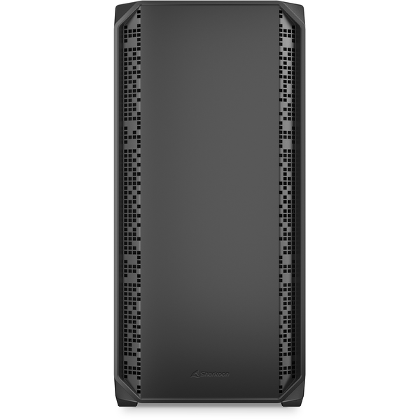 Sharkoon AK2 Midi Torony Számítógépház + 2 x 120mm ventillátor - Fekete