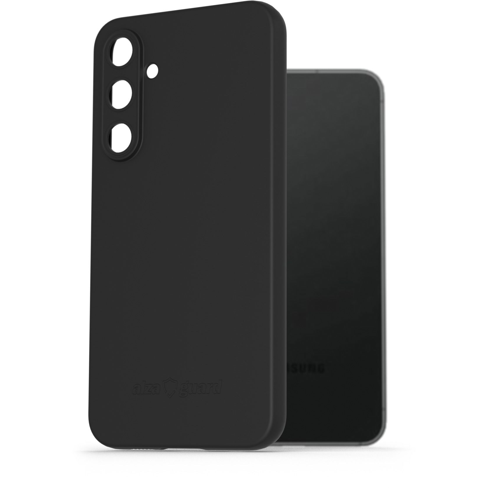 AlzaGuard Matte Samsung Galaxy S23 FE fekete TPU tok (AGD-PCT355B)