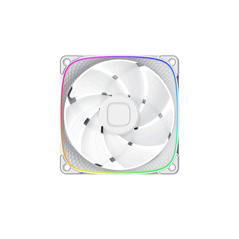Geometric Future Squama 2503W hűtő ventilátor 120mm fehér (1F2503W112000) (1F2503W112000)