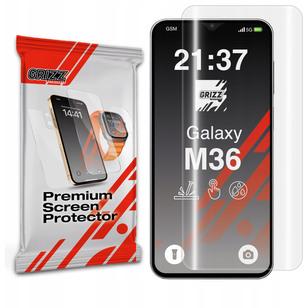 Folia hydrożelowa GrizzGlass Hydrofilm do Samsung Galaxy M36