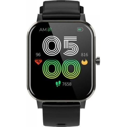 Смарт часовник DENVER SW-181, IPS 1.7", Bluetooth 4.0, Сърдечен и сън мониторинг, IP67, Черен